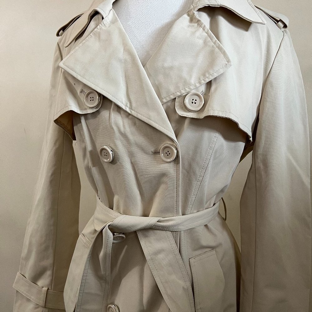 New York and Company belted trench coat